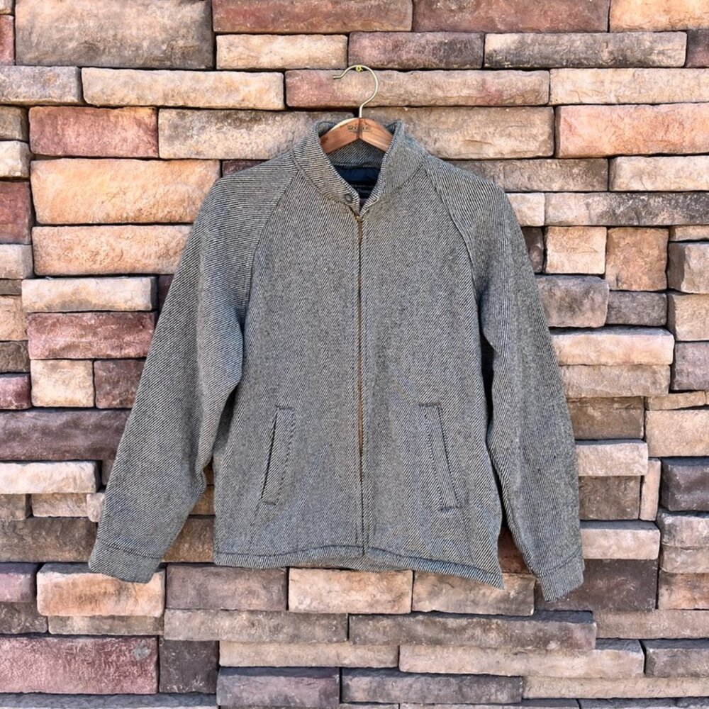 Norm Thompson Wool Jacket | Men’s Medium | Grey | Vintage Outerwear